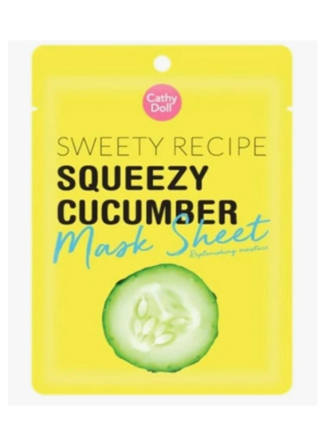 Cathy Doll Cathy Doll Sweety Recipe Squeezy Cucumber Mask Sheet 25g 