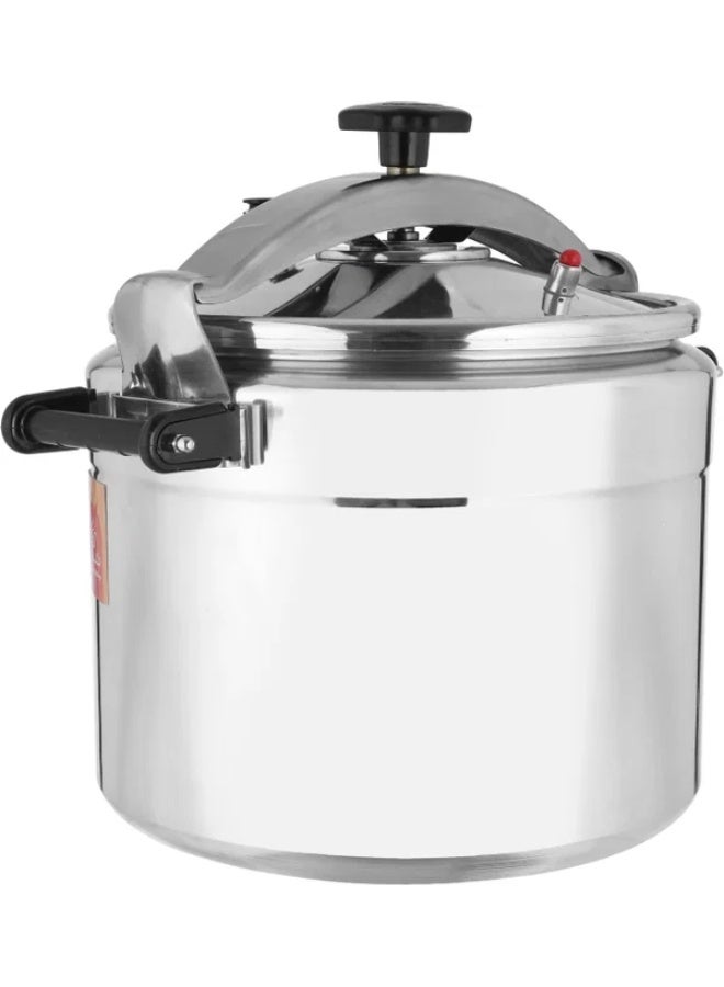 Aluminum Pressure Cooker, 15 Liter - Silver - Image 2