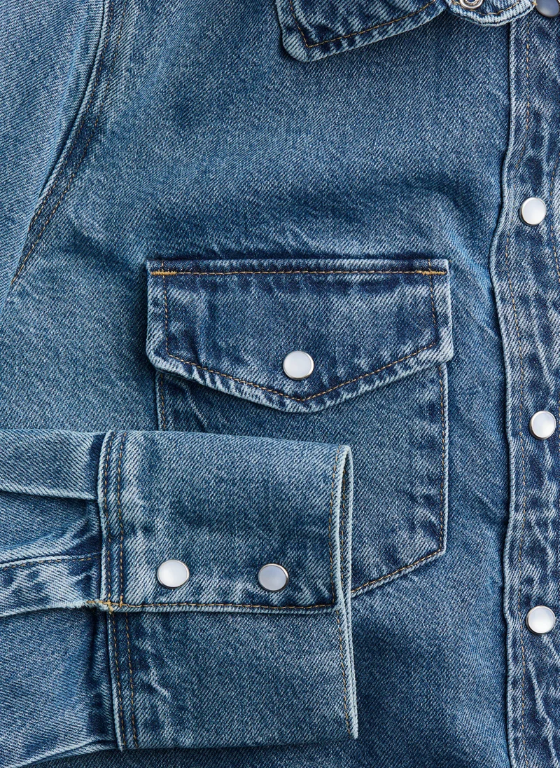 اتش اند ام Denim Shirt