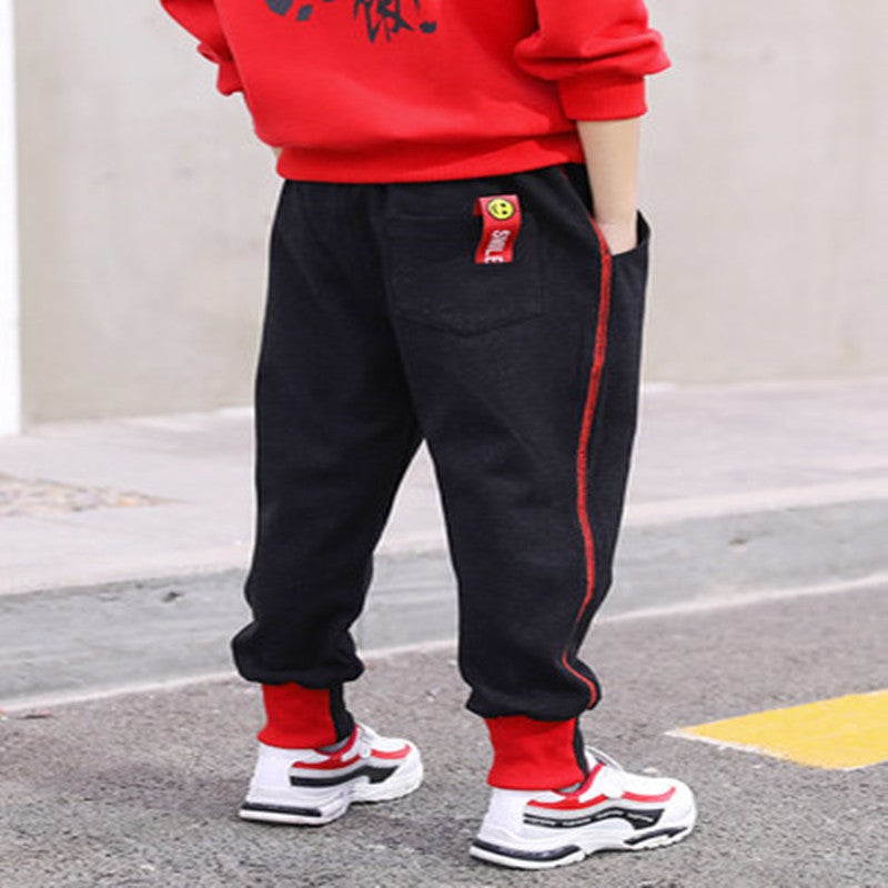 Boys' Pants Children'S Outerwear Boys' Big Kids Long Pants Trendy Style - Image 3