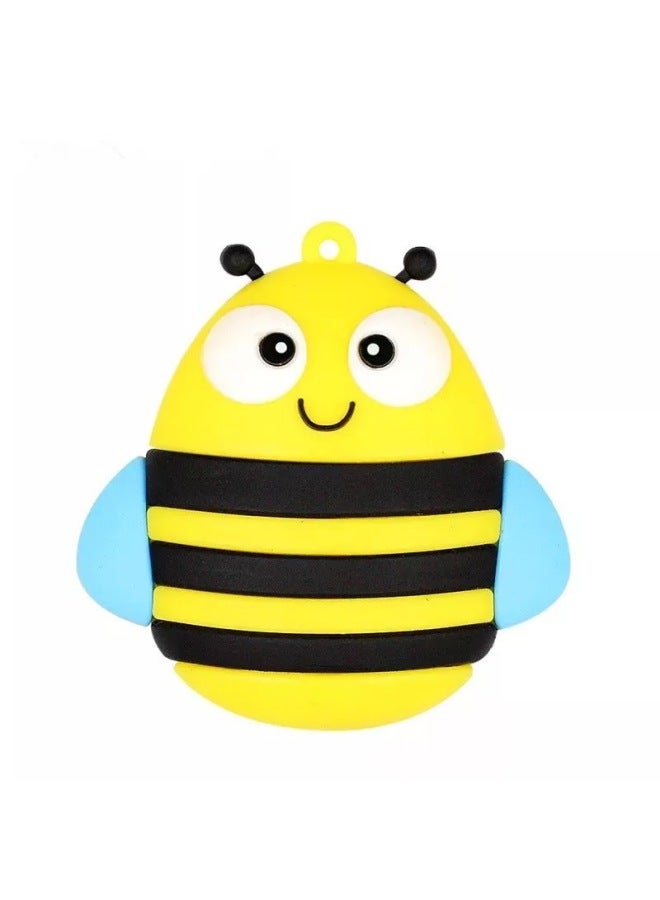 قرص محمول 4G 8G 16G Penguin USB 32G 64G Cartoon Bee USB Owl Fox Gift USB-اللون: Fox-السعة: 16 جيجابايت  - Image 4
