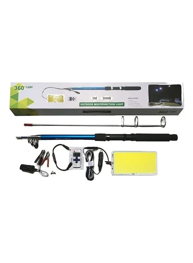 Cady One Multifunctional 360 degree outdoor LED light with remote control - Image 1