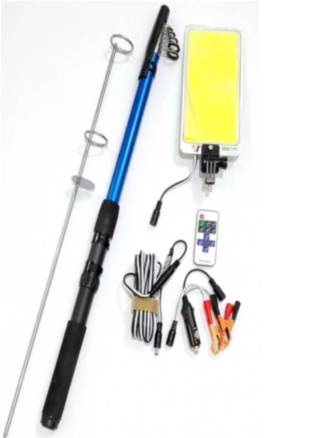 Cady One Multifunctional 360 degree outdoor LED light with remote control - Image 2