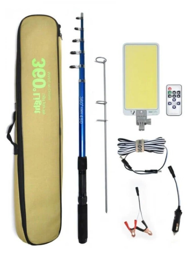 Cady One Multifunctional 360 degree outdoor LED light with remote control - Image 3