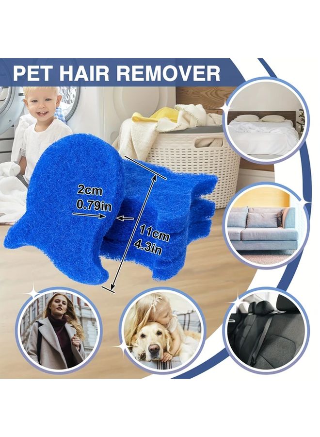 5pcs Reusable Pet Hair Remover Tool For Laundry Washing Machine Wet And Dry Hair Catcher - Image 3