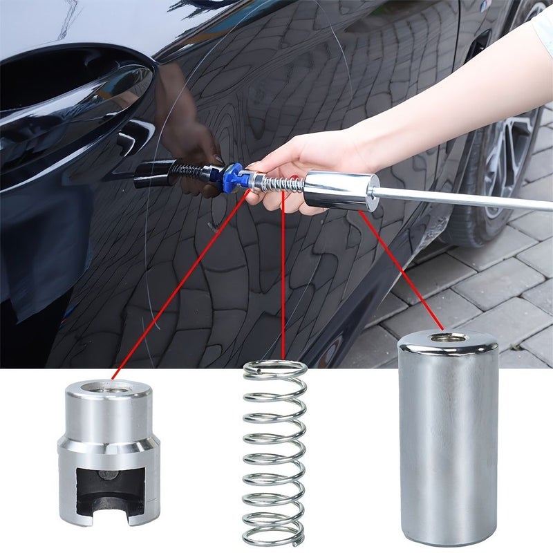 Paintsless Dent Repair Kit T Puller With 22pcs Tabs For Auto Bodywork Hail Damage Ding Removal - Image 5