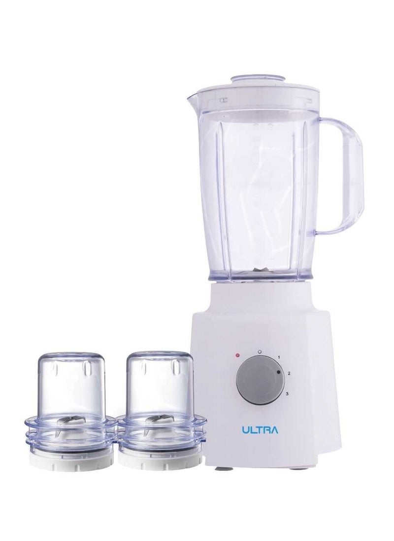 Ultra - Countertop Blender with Attachments, 1.6 Liters, 600W, White - UB60M2WE - Image 1