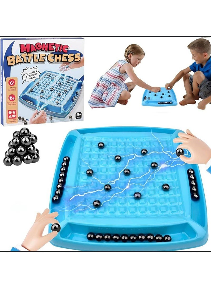 لعبة شطرنج مغناطيسية للاطفال من عمر سنة واحدة بينشوان، لوح حجر مغناطيسي، للبالغين والعاب لوحية للاولاد - Image 1
