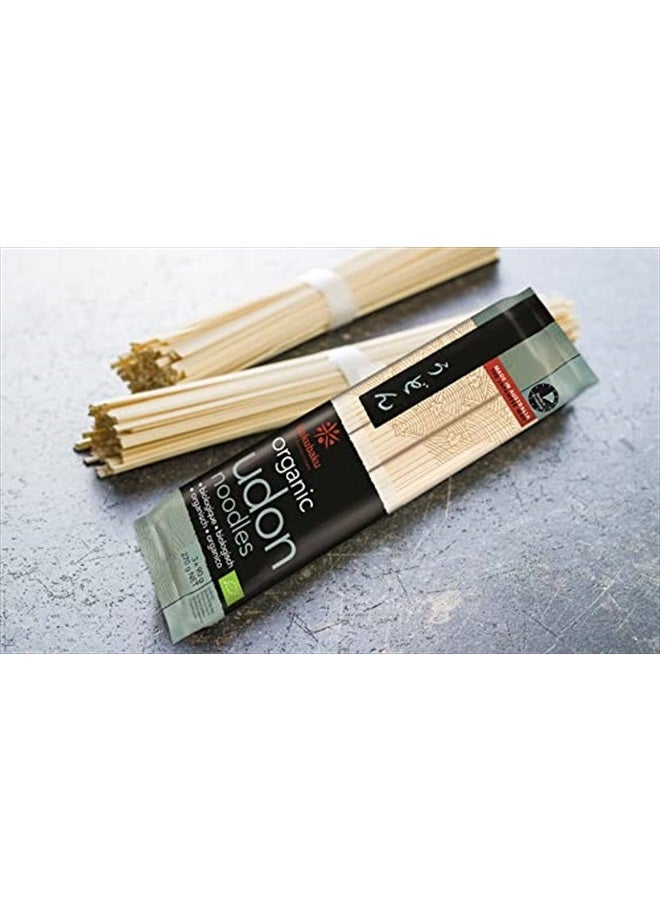 HAKUBAKU Organic Udon Wheat Noodle (1 x 9.5 OZ)  - Image 2