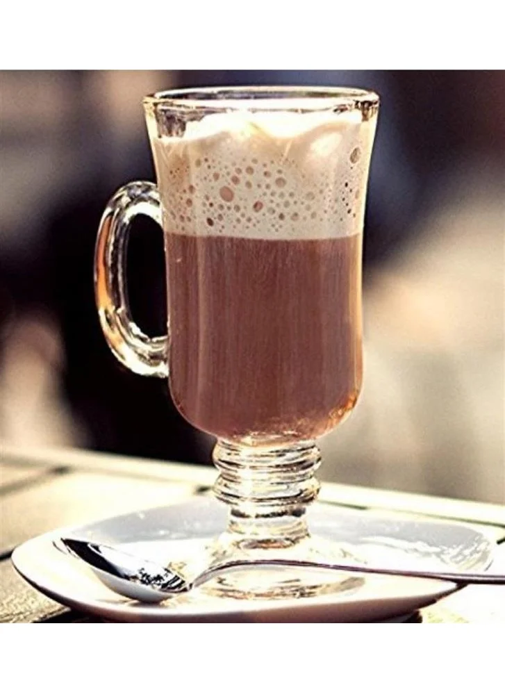 Paşabahçe Latte Glass Set of 6 Irish Coffee