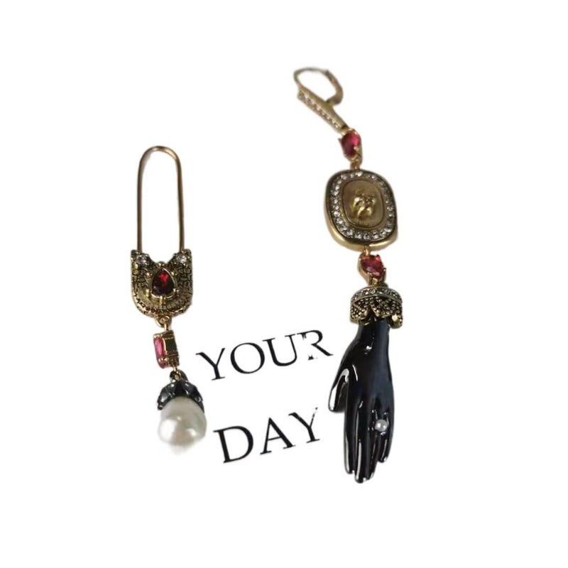 Gold Pearl Earrings with Gold Plated Finish and Lightweight Huggie Profile for Daily Wear and Elegant Styling - Senko Aura - Image 3
