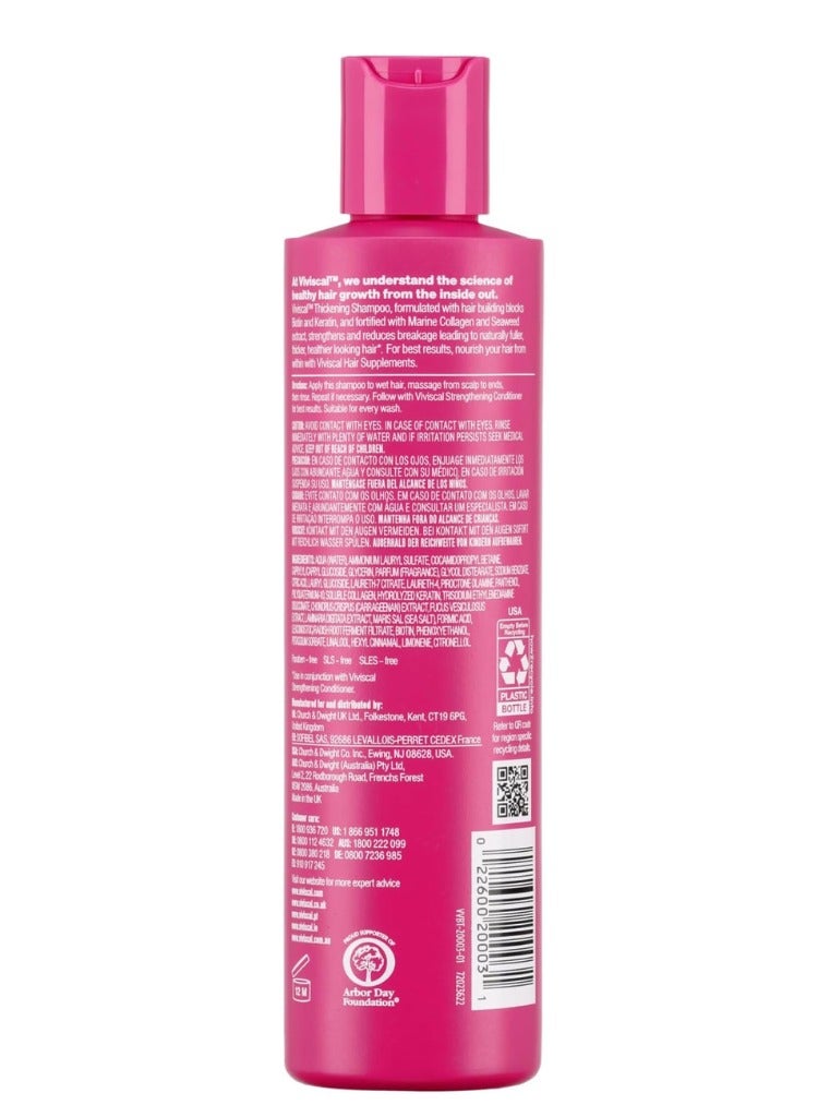 Viviscal Strengthening Hair Conditioner for Women with Biotin, Marine Collagen & Keratin, Promotes Thicker, Healthier Hair –250ml - Image 2