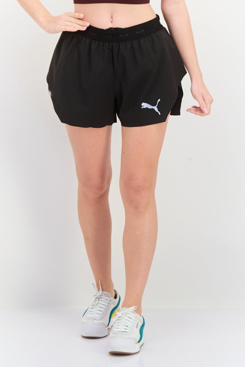 PUMA Women Sportswear Fit Training Shorts, Black - Image 1