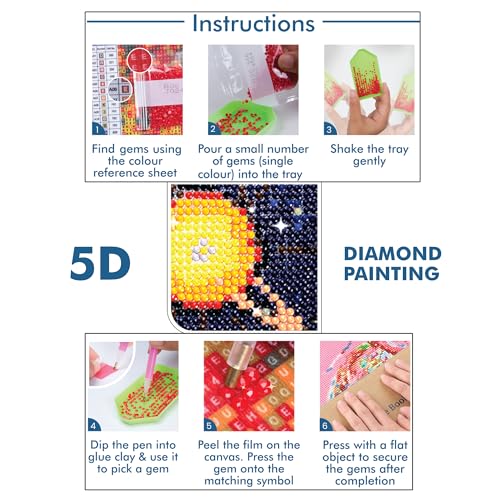 itsy-bitsy Itsy Bitsy DIY 5D Diamond Painting Kit Mystic Galaxy 30 X 30CM 1pc | Art & Craft, Creative, Fun & Activity Kit | Gift for Kids, Adult - Image 3