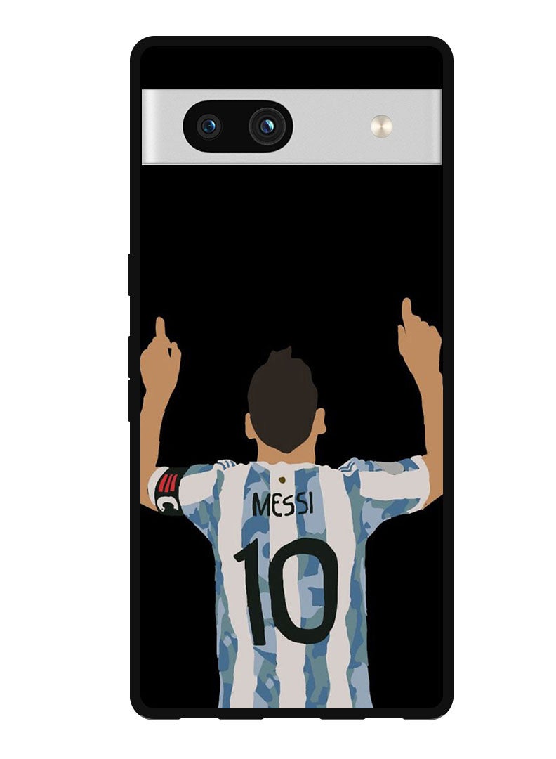 Theodor Protective Case Anti Scratch Shock Proof Bumper Cover For Google Pixel 7a Messi (3) - Image 1