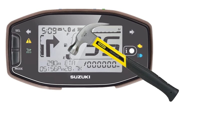 OBEROI'S TRADERS Premium Scooty Speedo Meter Display Screen Guard Tempered Anti Scratch Protector for Access 125 - Image 4