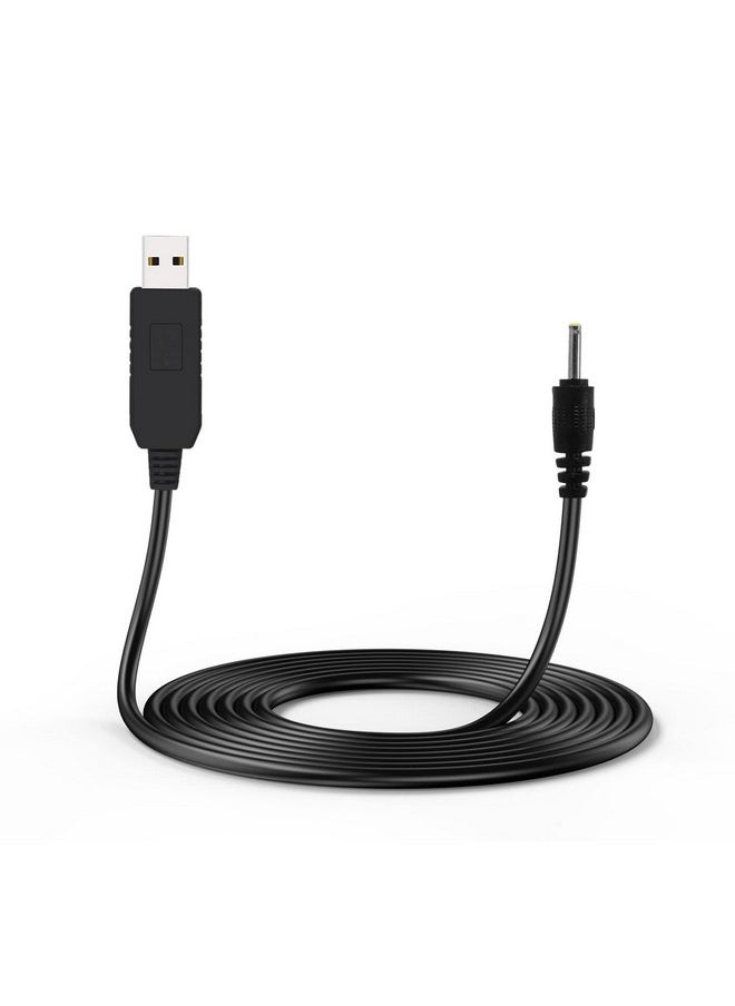 Lnauy - For Braun Beard Trimmer Charger Power Cord Compatible With Braun Mgk3010 Mgk3020 Mgk3021 Mgk3025 Mgk3210 Mgk3220 Mgk3221 Mgk3225 Mgk3921 5V To 2.3V Replacement Charging Cable Adapter - Image 1