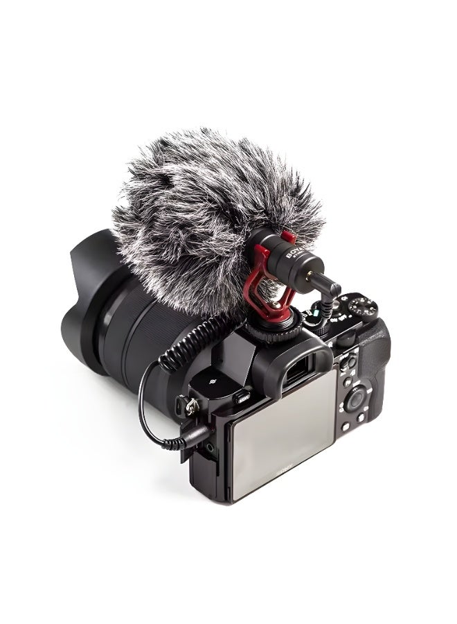 BOYA BOYA BY-MM1 Directional Lavalier Microphone - Compact - Lightweight Compatible with Phones and Cameras - Battery-Free with Professional Air Filter - Image 5