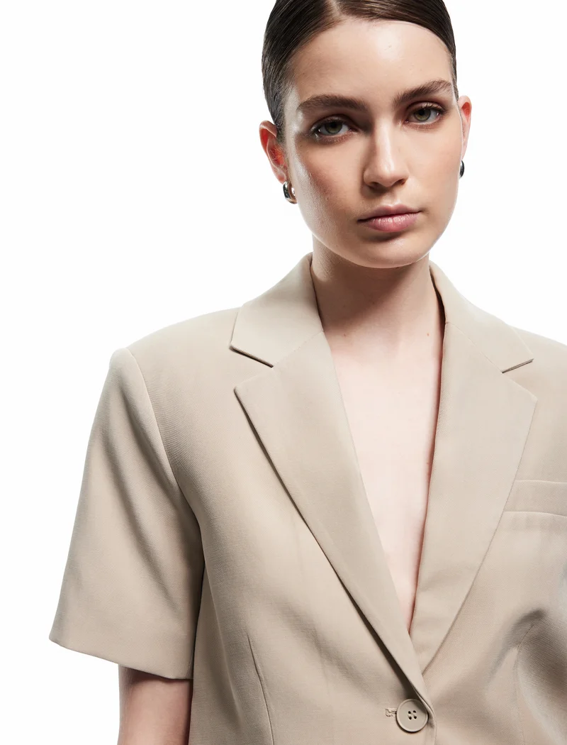 KOTON Short Sleeve Jacket