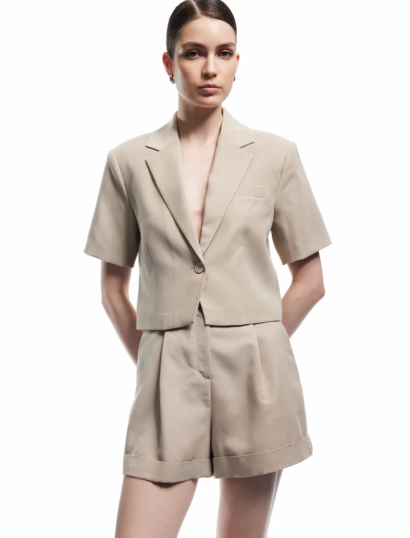 KOTON Short Sleeve Jacket