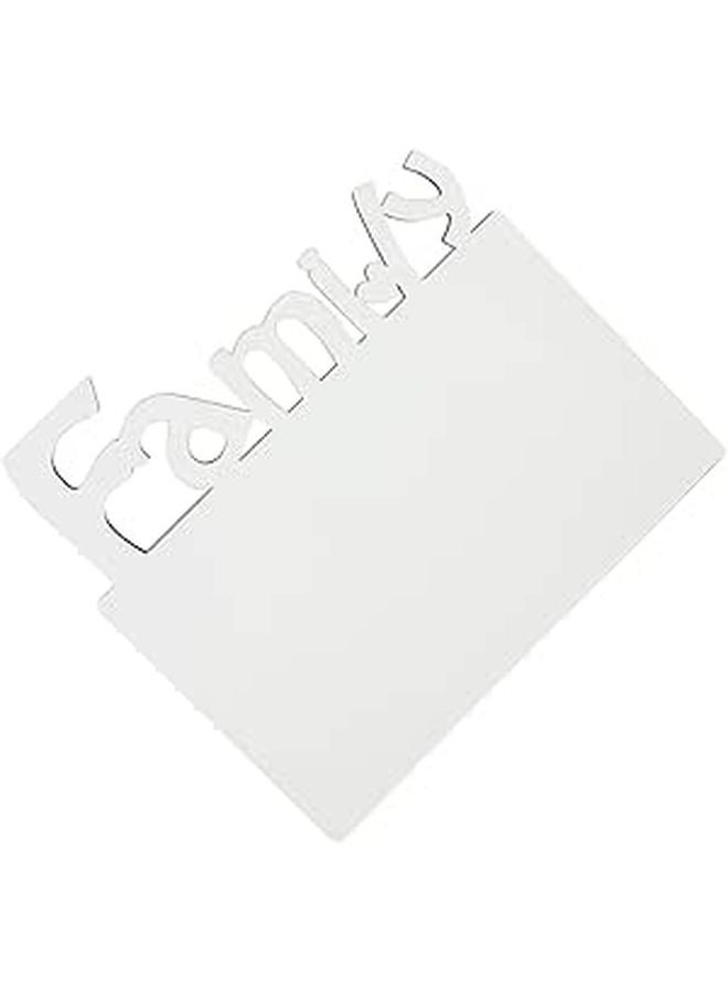 DIY Blank Wooden Picture Frame For Heat Transfer Photos Home Office Decor - Image 1