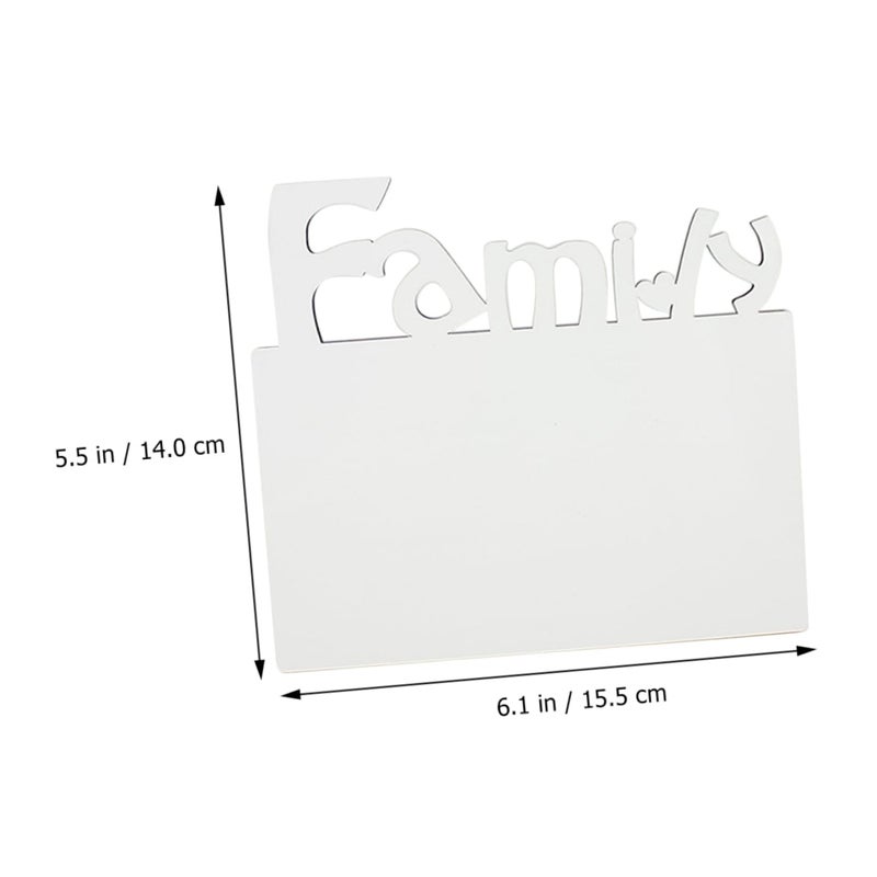 DIY Blank Wooden Picture Frame For Heat Transfer Photos Home Office Decor - Image 4