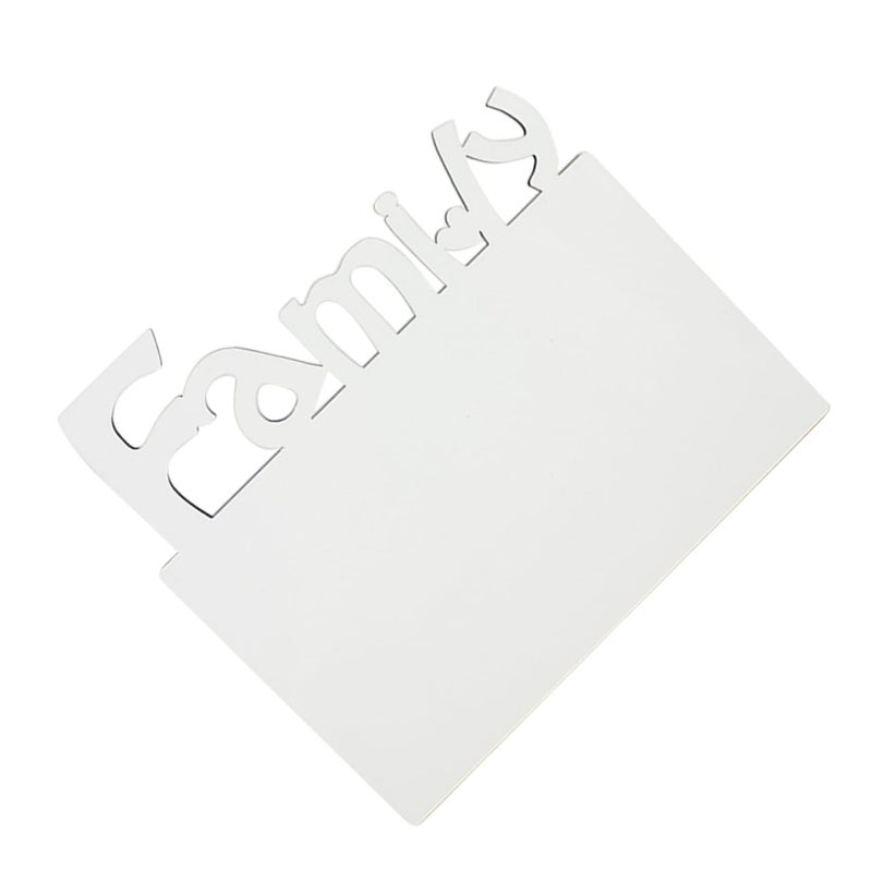 DIY Blank Wooden Picture Frame For Heat Transfer Photos Home Office Decor - Image 2