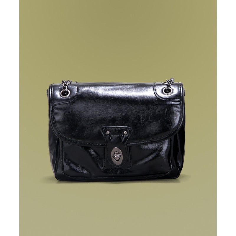 2022 Wandering Bag Niche Retro Chain Bag Textured Crossbody Bag All-Match Shoulder Underarm Bag For Women - Image 1