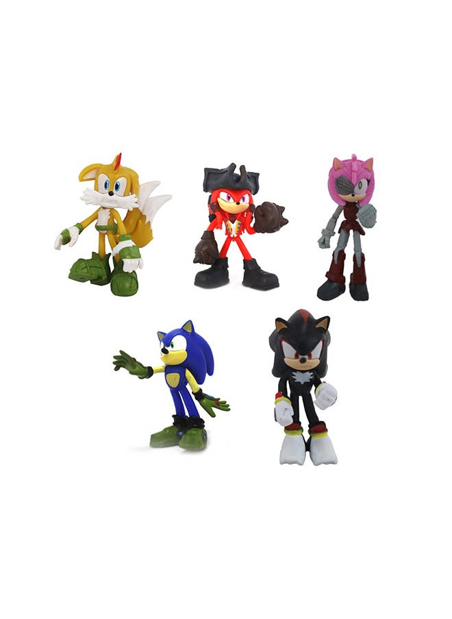 SONIC Figure Blister 5-in-1 Pack, Assorted 1 Piece (Style & Color May Vary) | Collectible Figure | Action Figure | Perfect Gift for Kids and Collectors  - Image 1