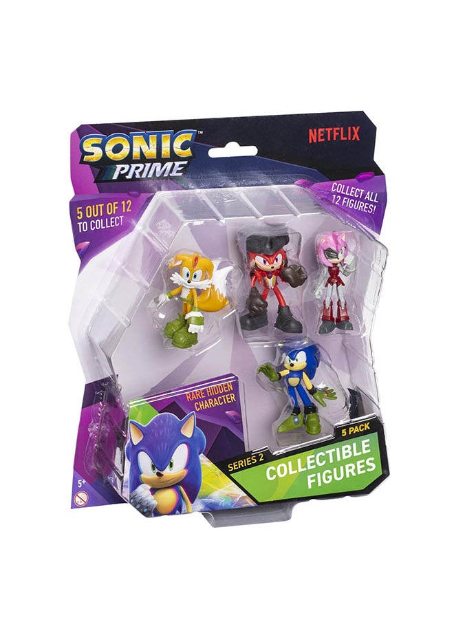 SONIC Figure Blister 5-in-1 Pack, Assorted 1 Piece (Style & Color May Vary) | Collectible Figure | Action Figure | Perfect Gift for Kids and Collectors  - Image 5