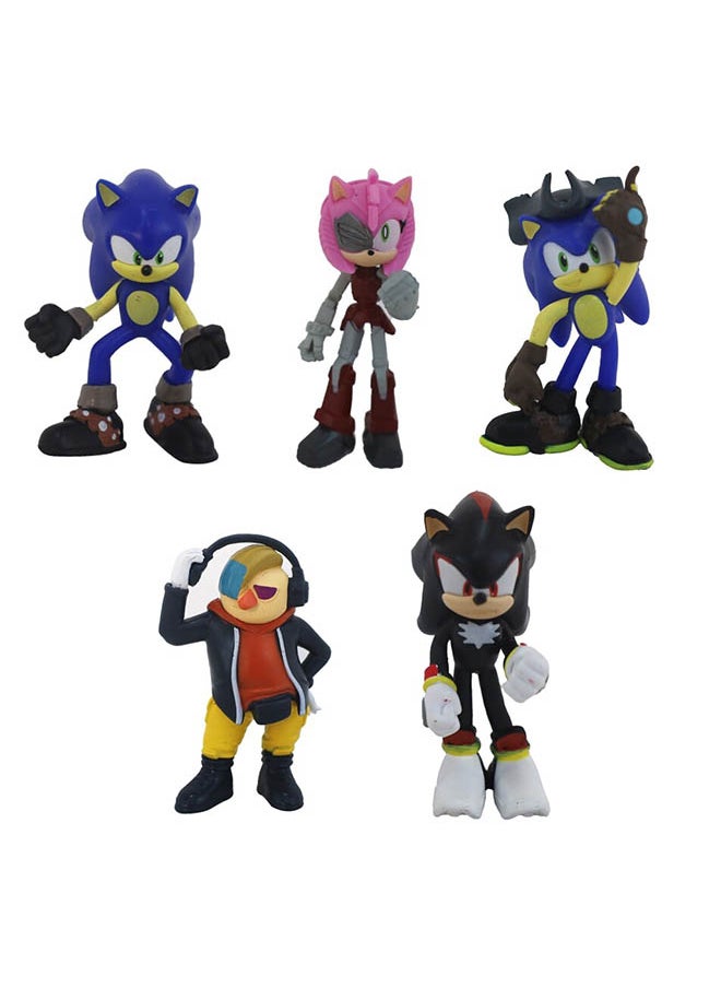 SONIC Figure Blister 5-in-1 Pack, Assorted 1 Piece (Style & Color May Vary) | Collectible Figure | Action Figure | Perfect Gift for Kids and Collectors  - Image 3
