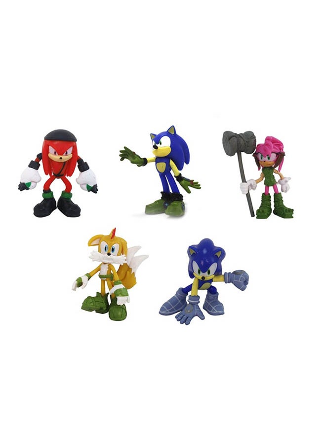 SONIC Figure Blister 5-in-1 Pack, Assorted 1 Piece (Style & Color May Vary) | Collectible Figure | Action Figure | Perfect Gift for Kids and Collectors  - Image 4