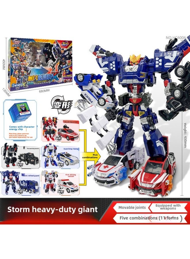 Kabao Car God Reload Return Fire King Driver Elite Edition Children's Classic Transforming Robot Boy Toy-Color:Classic Version  - Image 1