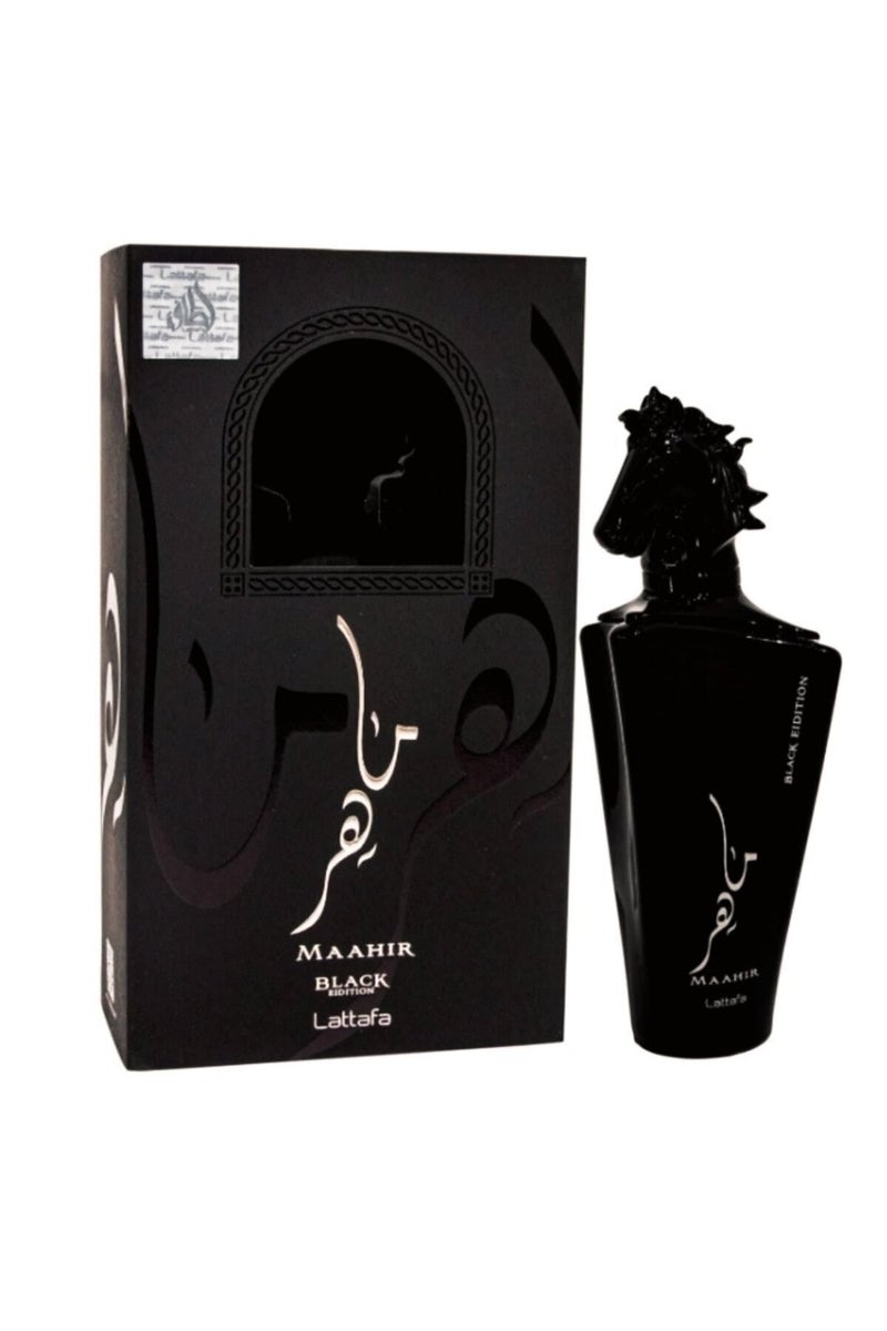 لطافة عطر ماهر بلاك ايديشن 100 مل - Image 5