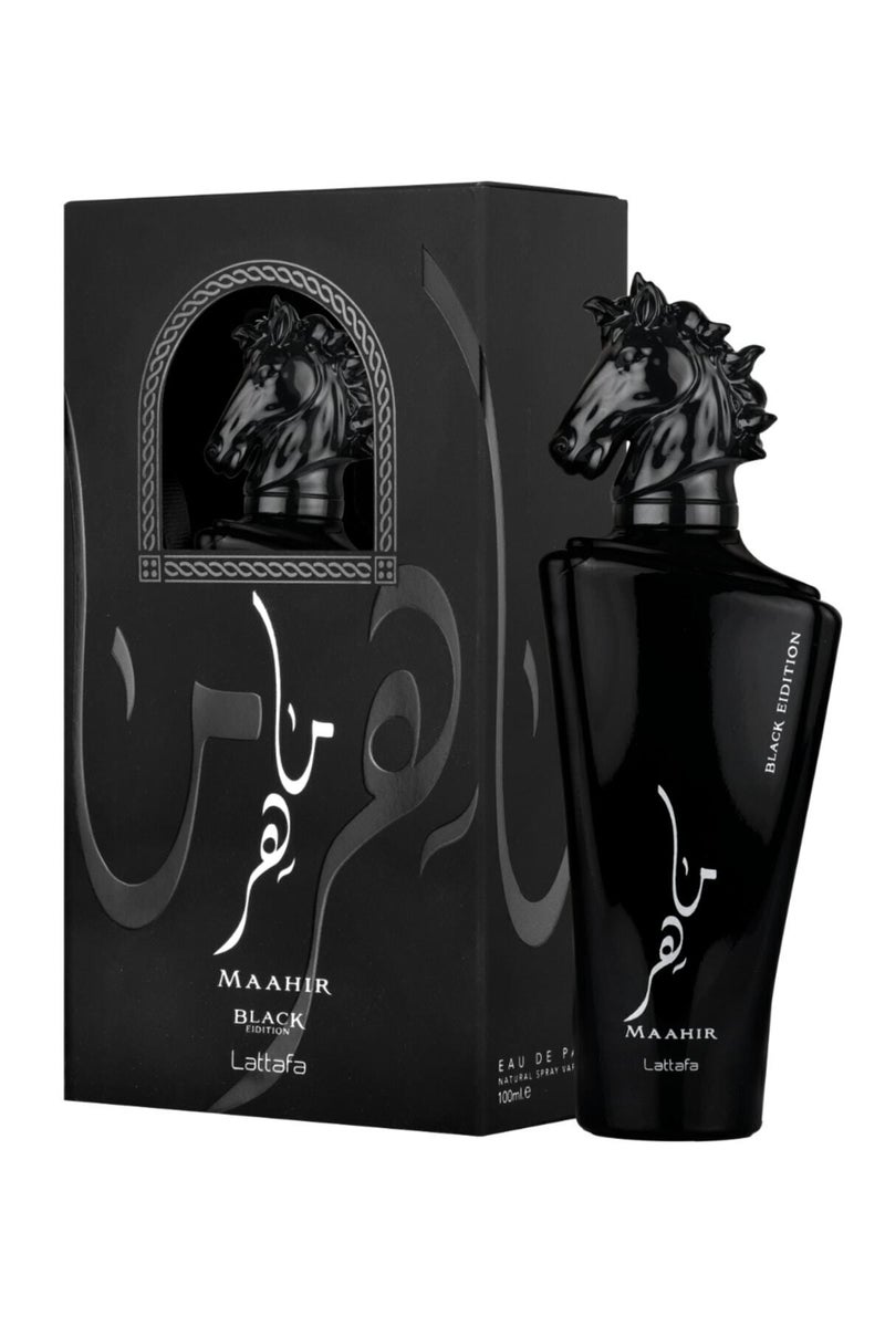 لطافة عطر ماهر بلاك ايديشن 100 مل - Image 3