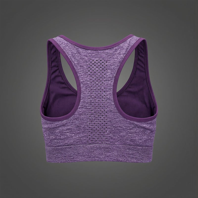 Full Size Sports Bra Front Zipper S To 4XL All Body Type Support Workout Top Multi Color XL - Image 4