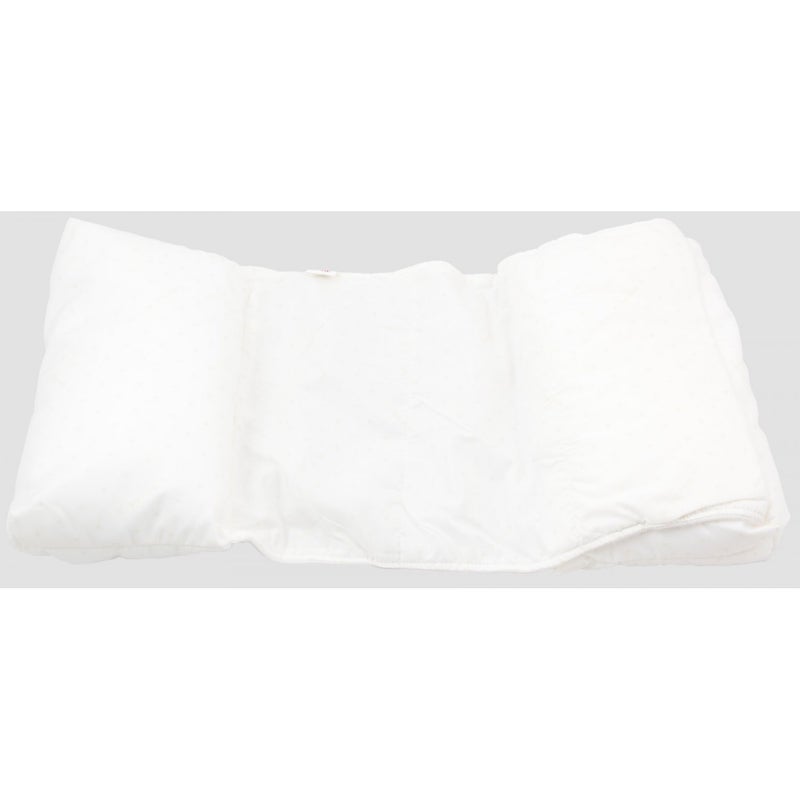 PRISCILLA PRISCILLA Baby Toddlers Adjustable Soft Neck Rest Pillow for Head Shaping/Neck Safety Protector Pillow/Pad/Cushion Pillow with Straps for 0-18 Months New Born Babies, Set of 1. (White)  - Image 3
