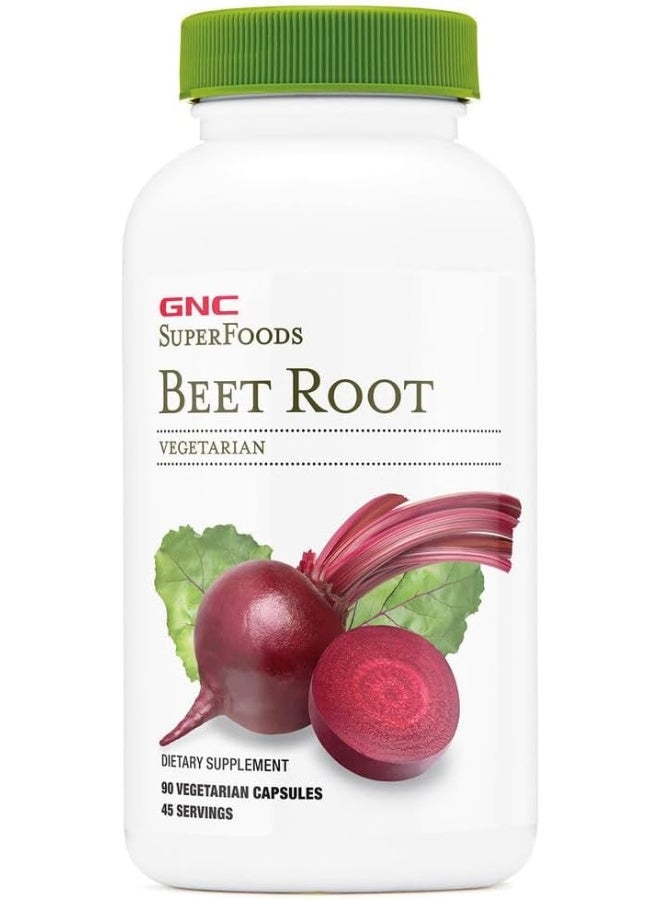 GNC Superfoods Beet Root 90 Capsules - Image 1