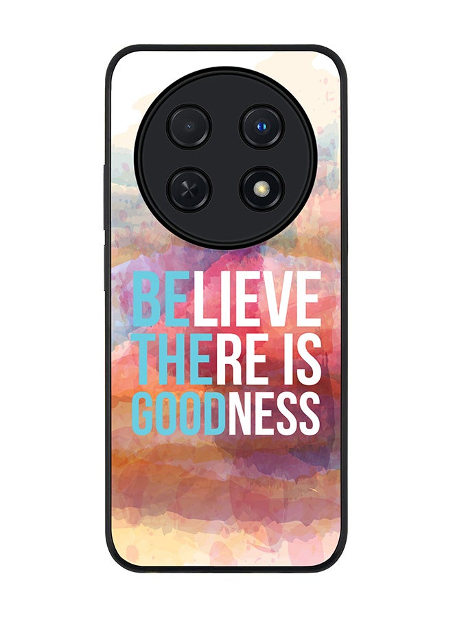 Stylizedd Rugged Black edge case for Huawei nova 12i 4G, Slim fit Soft Case Flexible Rubber Edges Anti Drop TPU Gel Thin Cover -  Be The Good - Image 1