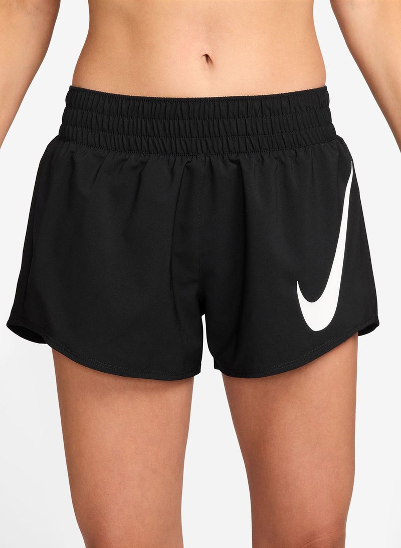 Nike One Swoosh High-Rise Brief Shorts - Image 1