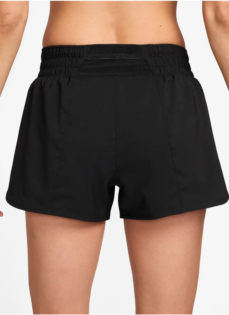 نايكي One Swoosh High-Rise Brief Shorts