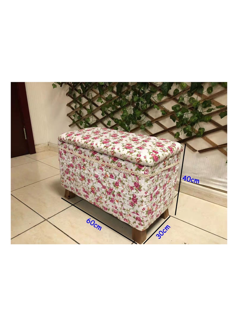 Folding Ottoman Storage Cube Space Saving Storage Box For Bedroom and Hallway Footrest Padded Seat Shoe Change Bench Sitting Stool - pzsku/Z4725E31C1A39EA854B1CZ/45/_/1657296655/034fa64e-2f75-449a-8351-21695b01020e