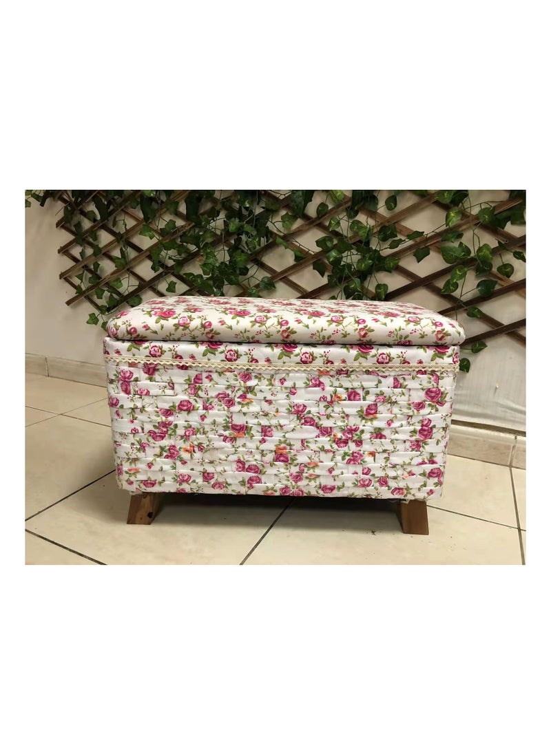 Folding Ottoman Storage Cube Space Saving Storage Box For Bedroom and Hallway Footrest Padded Seat Shoe Change Bench Sitting Stool - pzsku/Z4725E31C1A39EA854B1CZ/45/_/1657296655/c9e96f5b-ba5d-4456-ad7f-340bfcb24d37