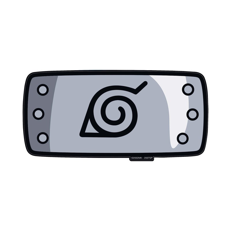 Ata-Boy AtaBoy Naruto Leaf Village 4 Full Color Sticker - Image 3