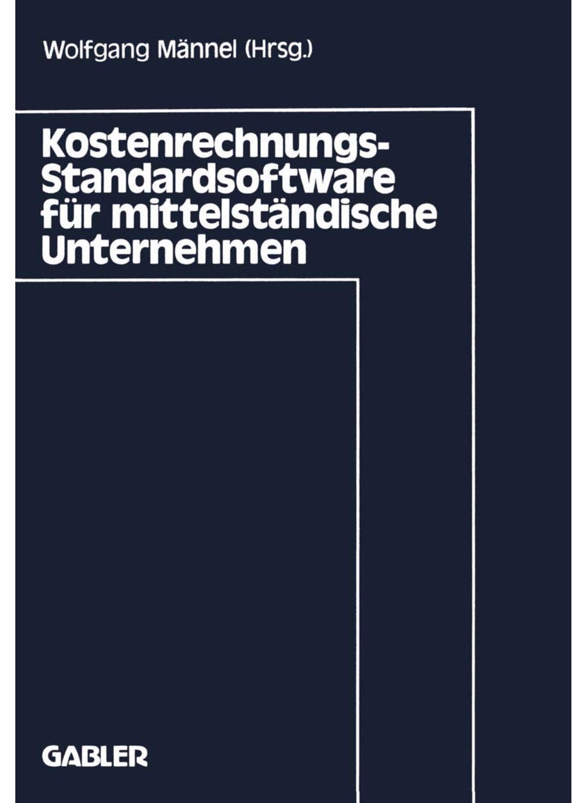 Kostenrechnungs-Standardsoftware für mittelständische Unternehmen 