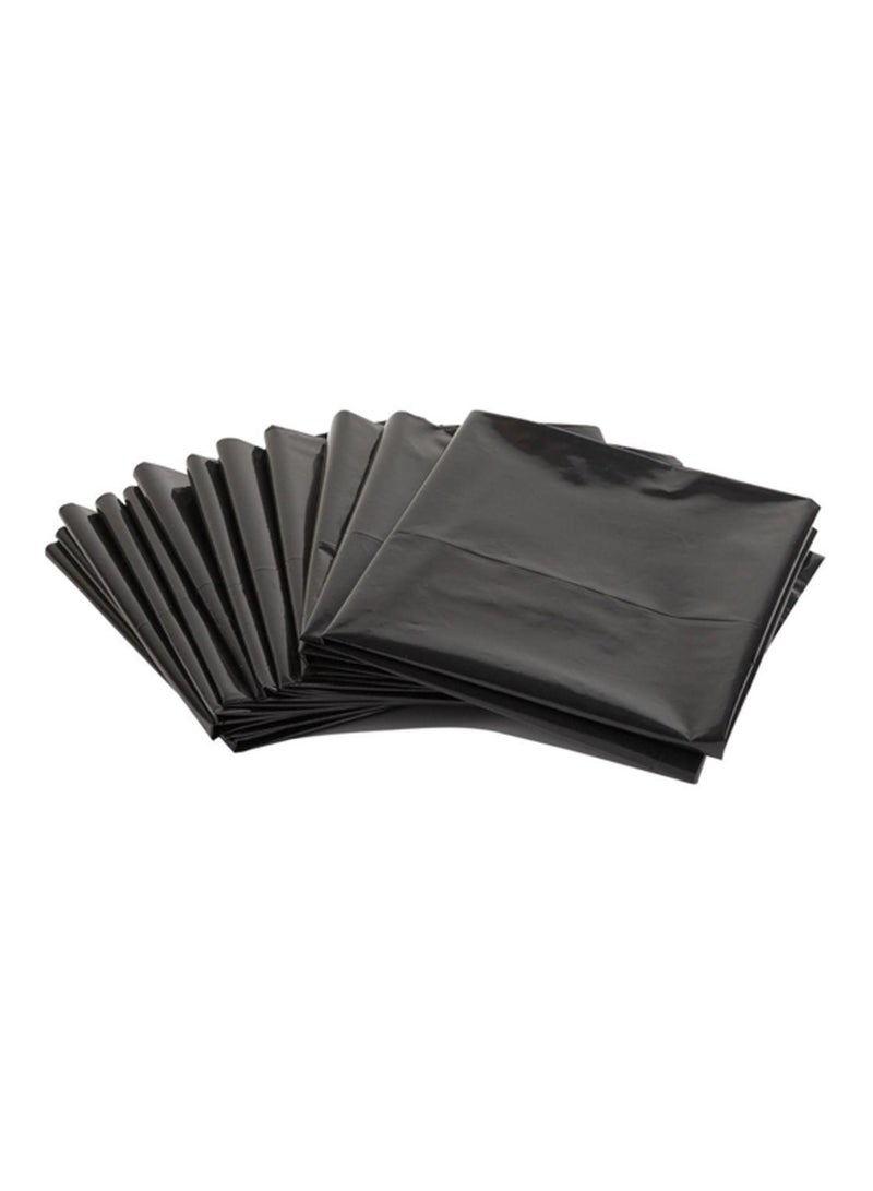 Terabyte أكياس قمامة بحجم 70 × 95 سم 15 قطعة سوداء - Image 2