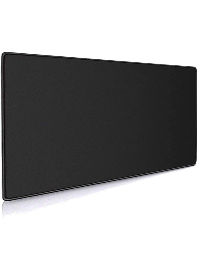 ALSISK XX Large Black Gaming Mouse Pad 35.4X15.74X0.12 Inch(900X400X3MM),with Non-Slip Base,Waterproof and Foldable Pad,Desktop Pad Suitable for Gamers,Suitable for Work,Office and Home - Image 1