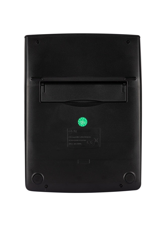 ديلي Deli E39265 LIBRE 16-Digit Calculator - Solar/LR44 Battery, 120-Step Check, Dark Grey (1PCS/Color Box) - Ideal for Engineers, Scientists, Advanced Math - Image 3