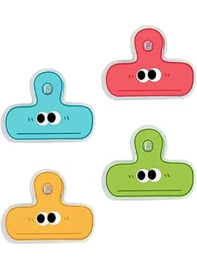 Assorted Color Mini Binder Clips for Food Bag Sealing and Document Organization - Image 1