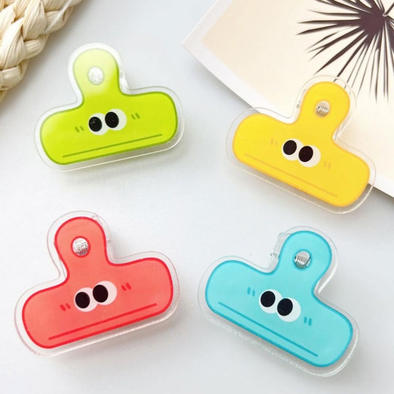 Assorted Color Mini Binder Clips for Food Bag Sealing and Document Organization - Image 5